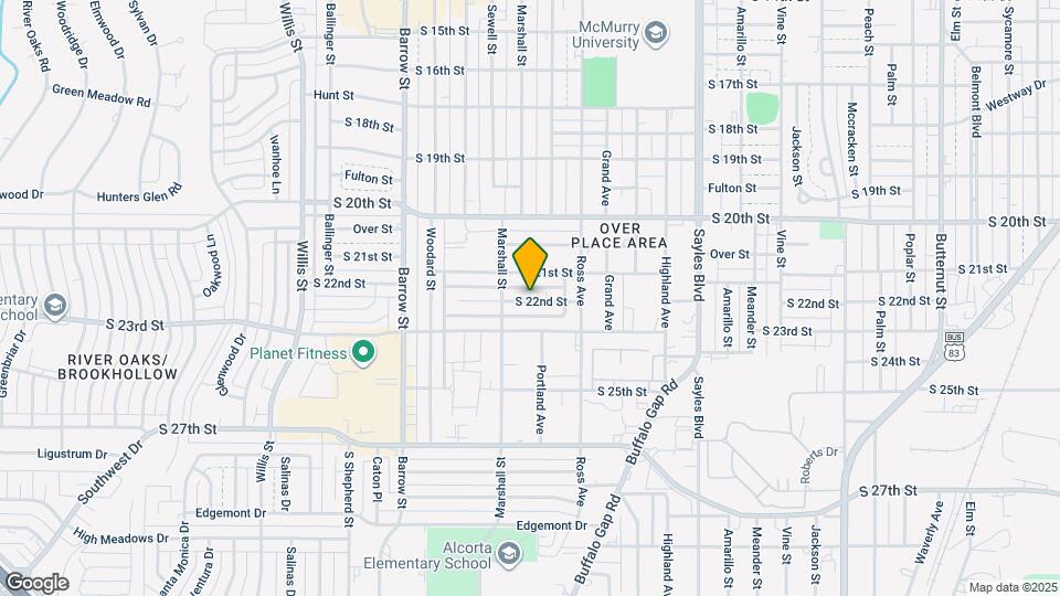 2618 S 22nd St Mapa y Detalles de la Ubicación