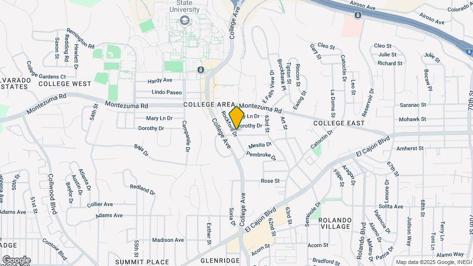 5001 Rockford Dr Map and Location Details