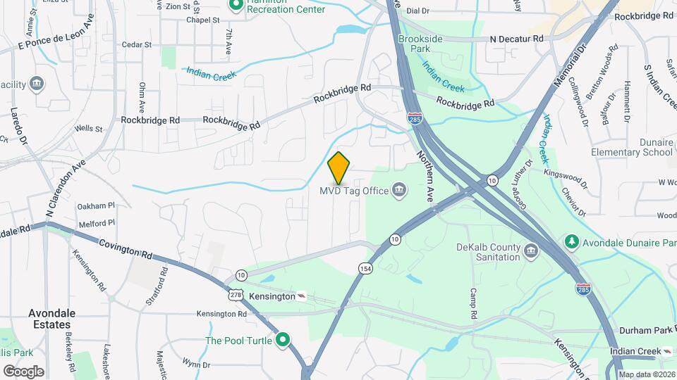 640 Farrar Ct Map and Location Details