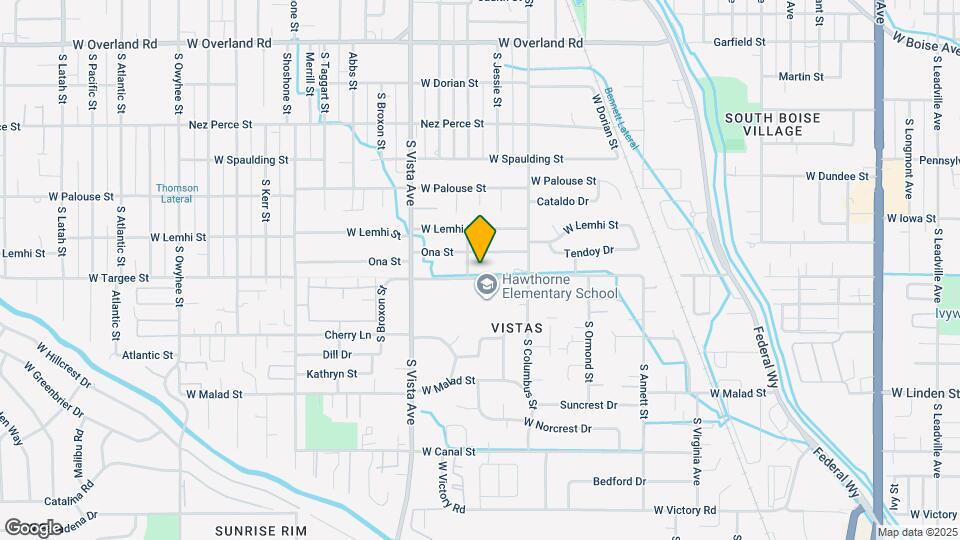 2318 W Targee St Map and Location Details