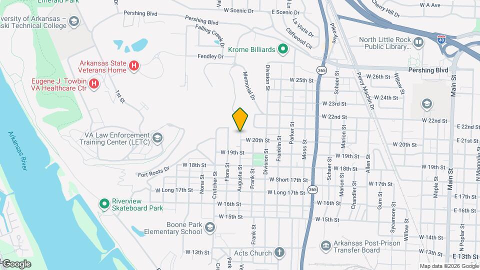 2017 Augusta St Map and Location Details