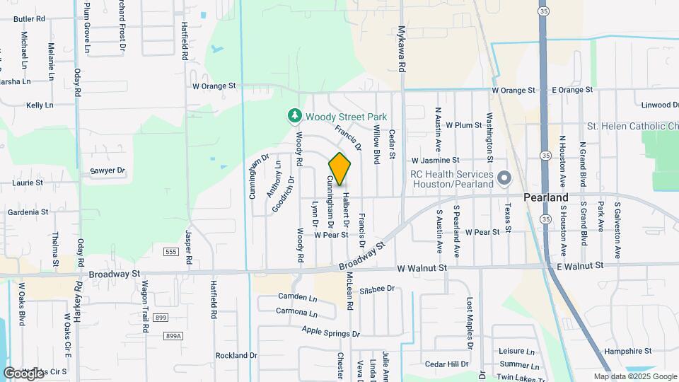 2315 Cunningham Dr Map and Location Details
