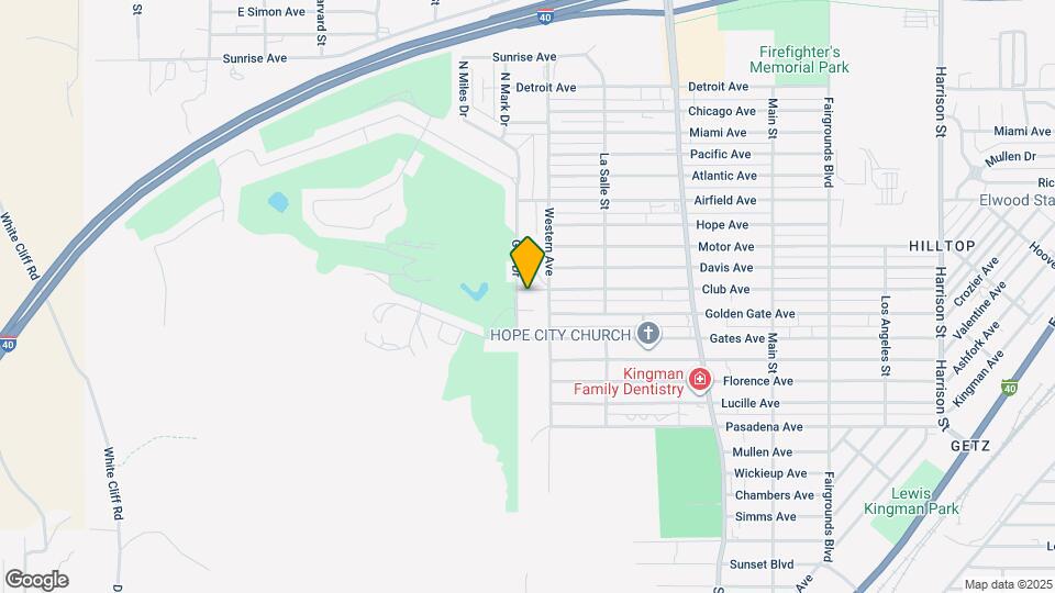 2112 Golf Dr Map and Location Details