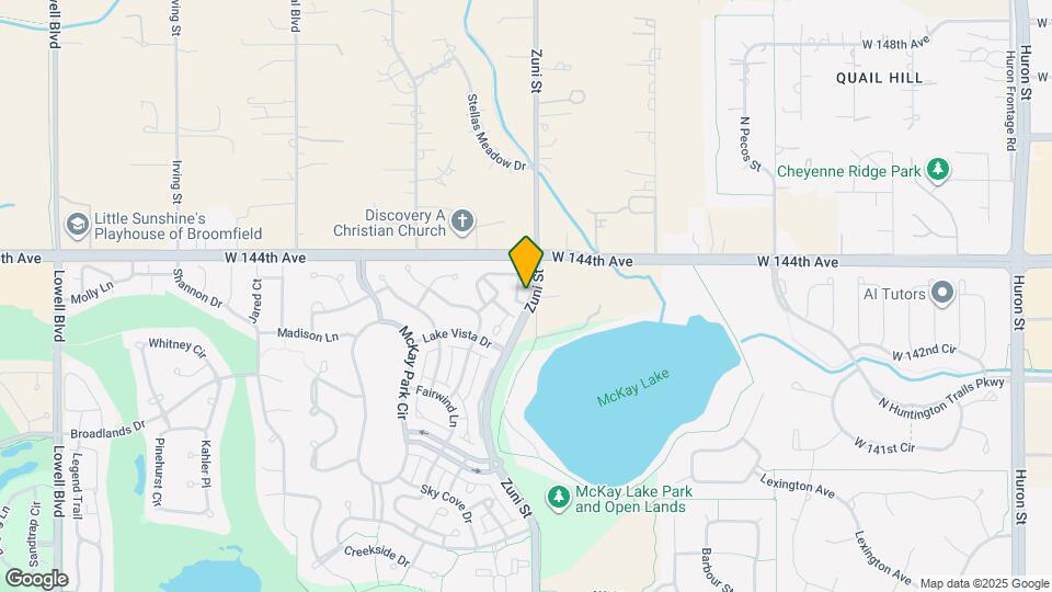 14300 Waterside Ln, Unit G-4 Mapa y Detalles de la Ubicación