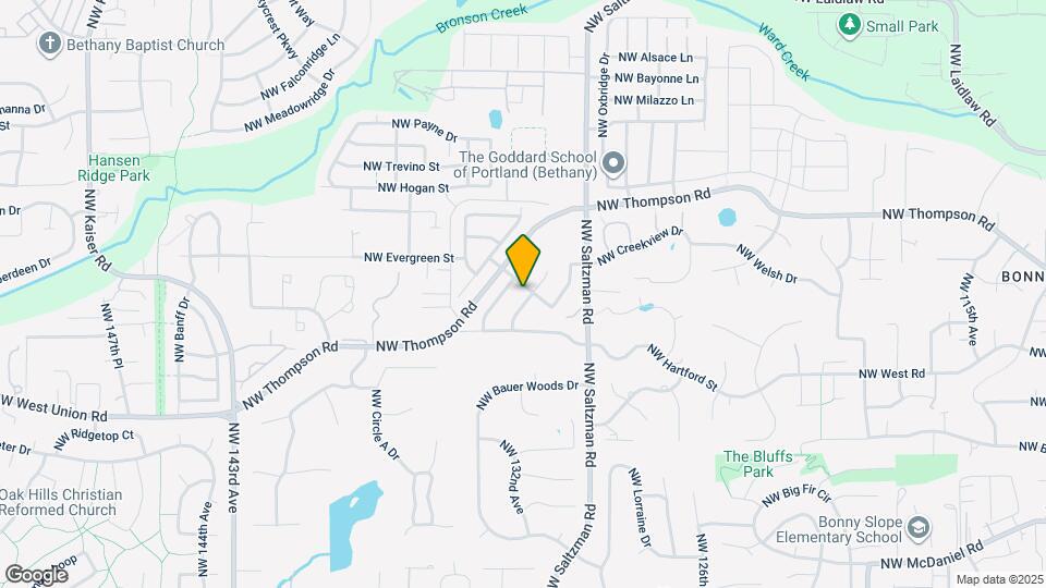 3637 NW Lansbrook Terrace Map and Location Details