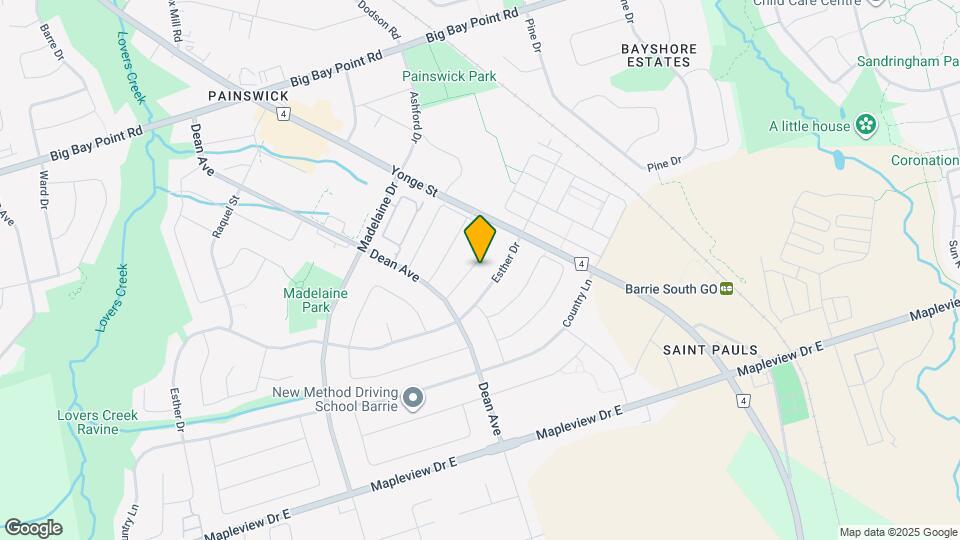 134 Raymond Crescent Map and Location Details