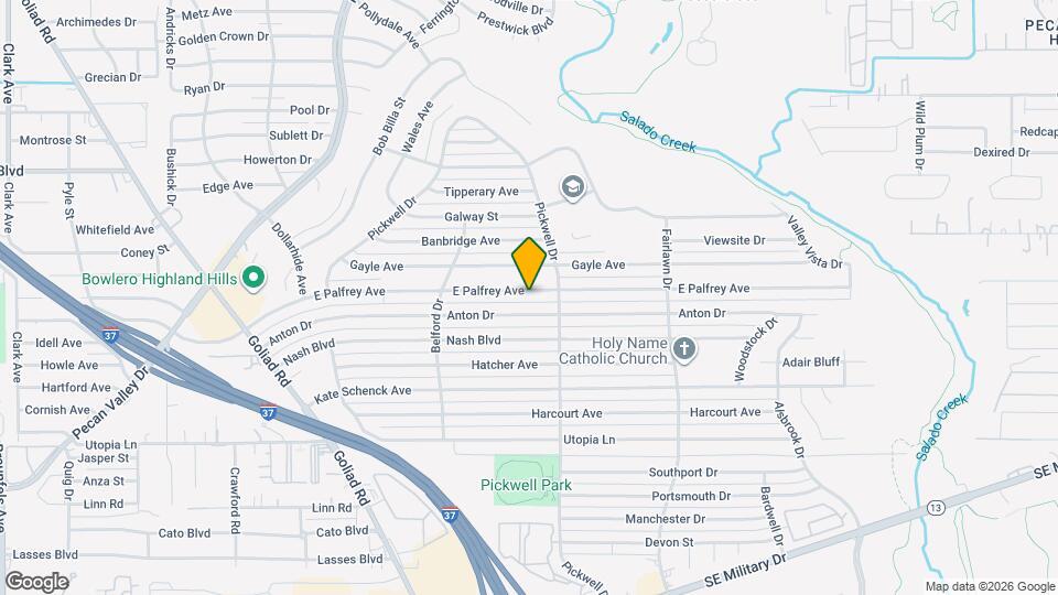 470 E Palfrey St Map and Location Details