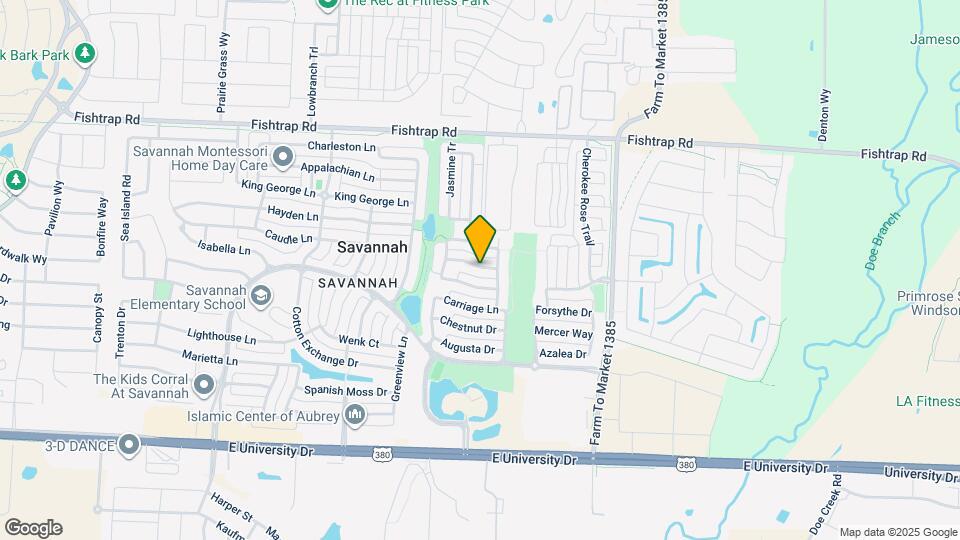 1508 Southern Pine Dr Map and Location Details
