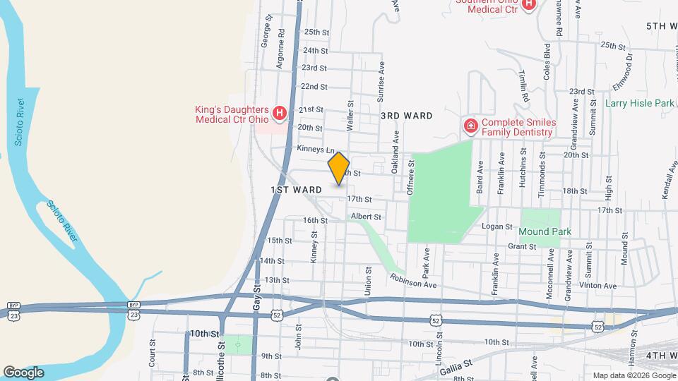 1135 17th St Rentals in Portsmouth, OH