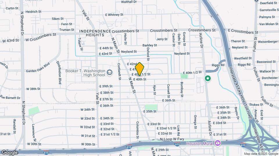 515 E 40th St Map and Location Details