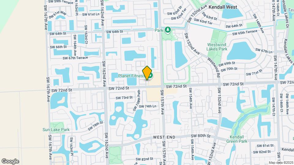 7141 SW 158th Ct Map and Location Details