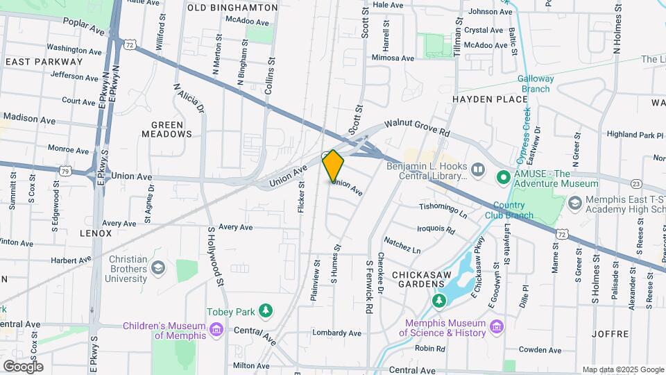 20 N Larchmont Dr Map and Location Details