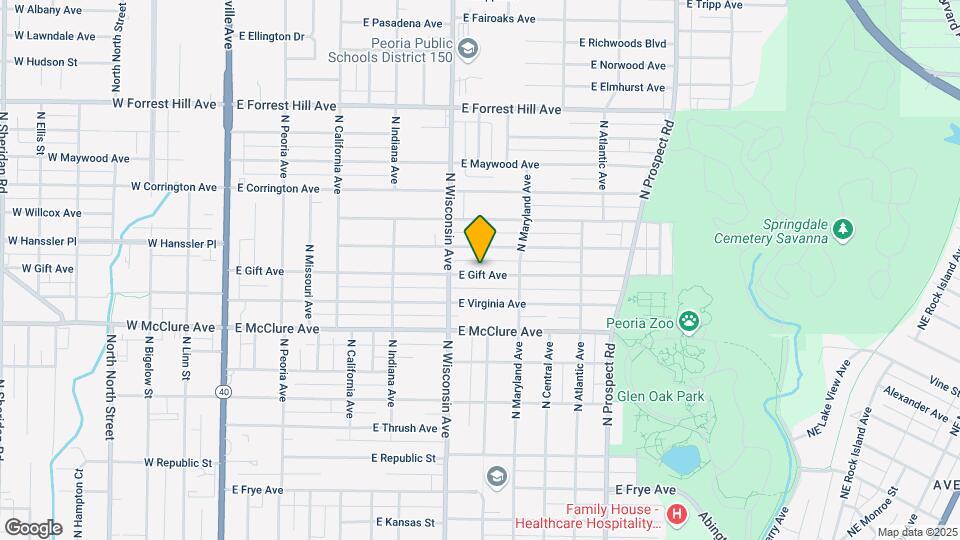 817 E Gift Ave Map and Location Details