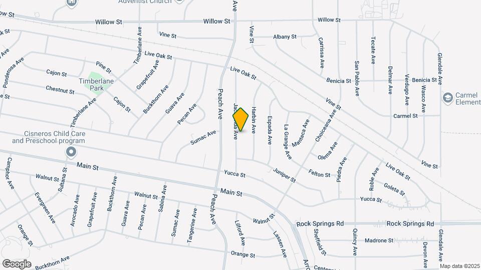 9251 Jacaranda Ave Map and Location Details