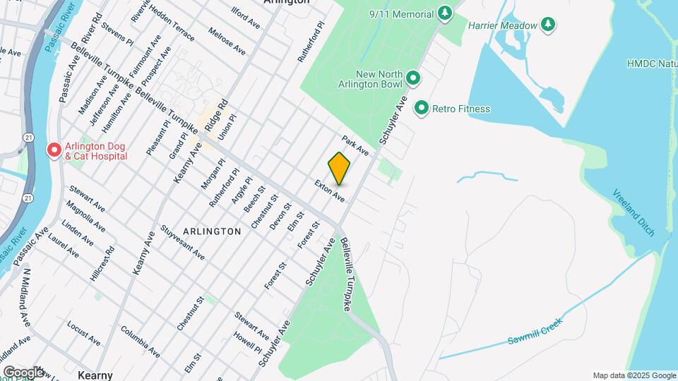 102 Exton Ave, Unit 102 Exton Ave - 1st Floor Map and Location Details