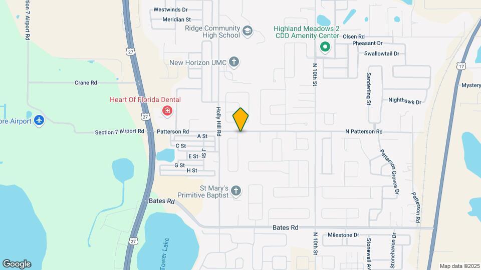 3495 Patterson Heights Dr Map and Location Details