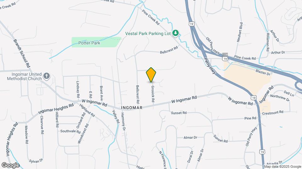 9755 Grosick Rd Map and Location Details