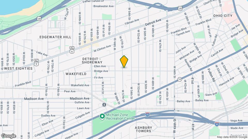 5604 Bridge Map and Location Details