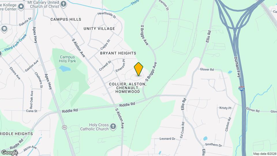 1915 Collier Rd Mapa y Detalles de la Ubicación