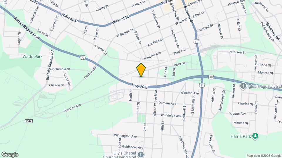 905 8th St Map and Location Details