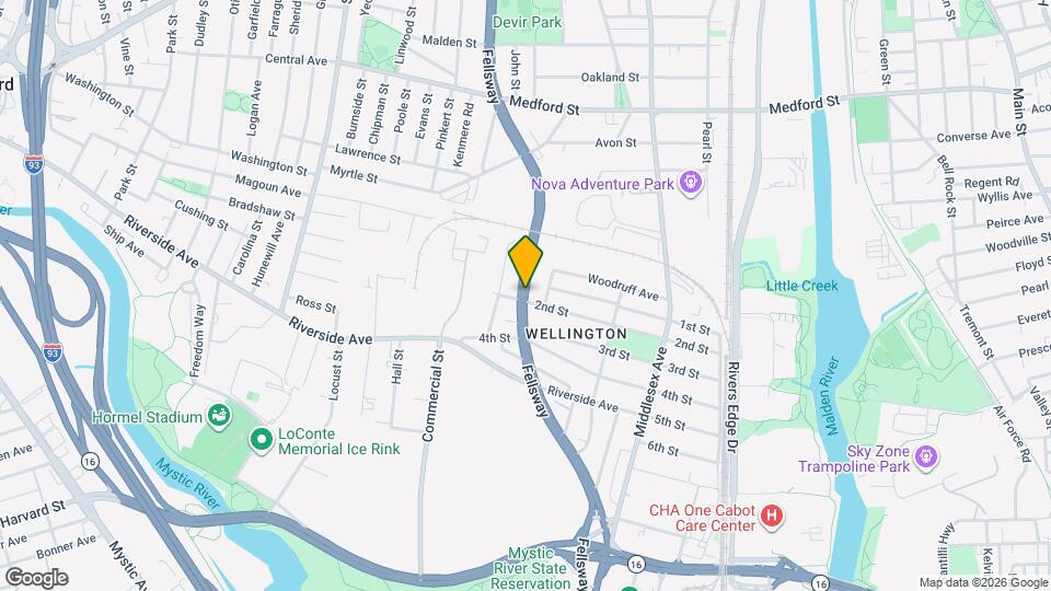 859 Fellsway W Map and Location Details