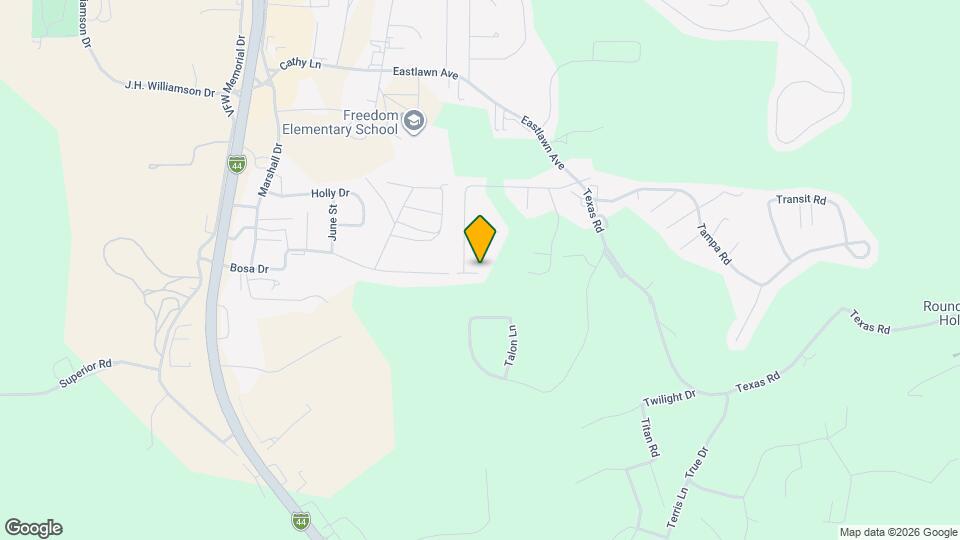 15915 Tracker Ln Map and Location Details