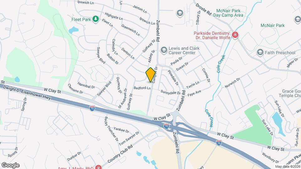 2209 Campus Dr Map and Location Details