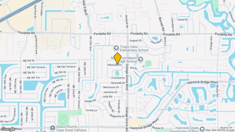 915 Hibiscus Ln, Unit 7839-1206 Mapa y Detalles de la Ubicación