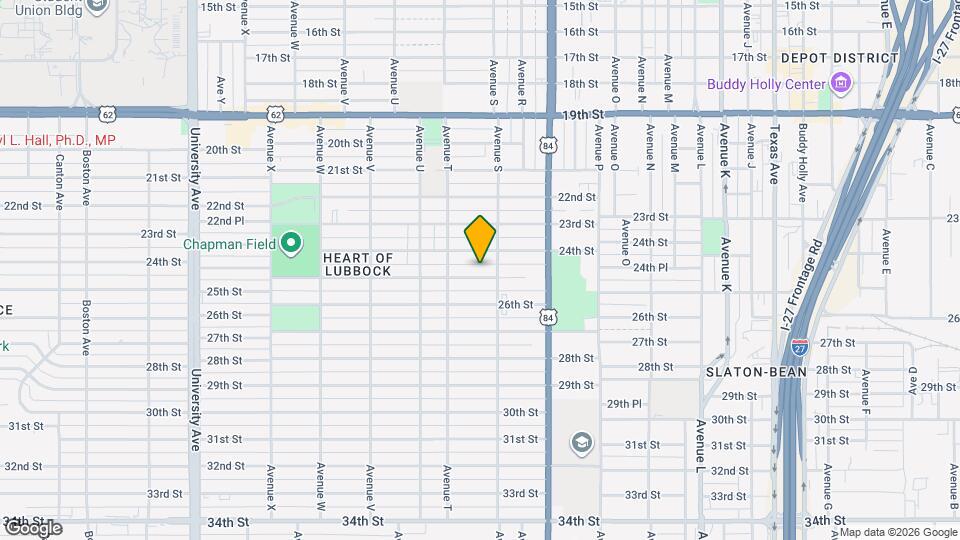 1910 25th St Map and Location Details