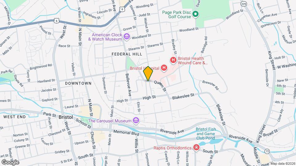 134 Queen St Map and Location Details