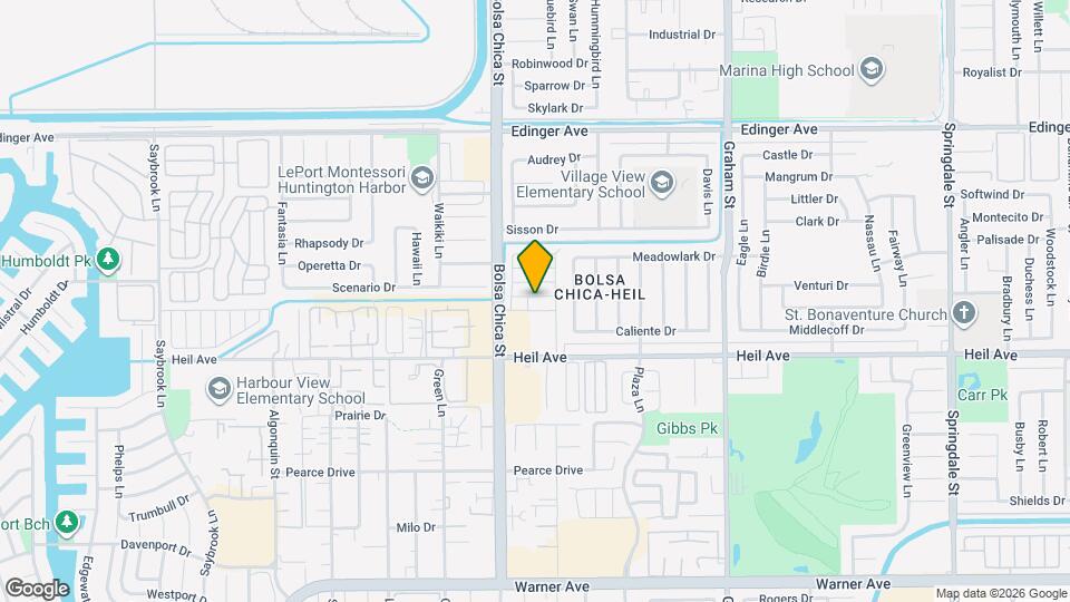 16444 Bolsa Chica St Mapa y Detalles de la Ubicación