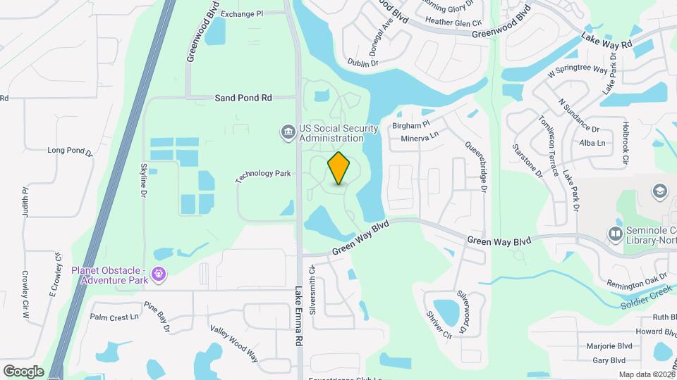 708 Secret Harbor Ln Map and Location Details