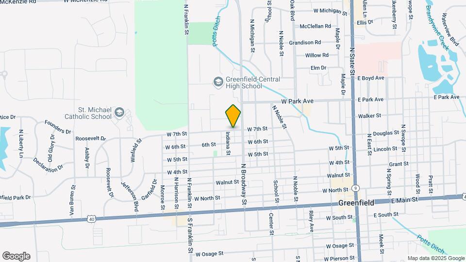 821-833 W 7th St Map and Location Details