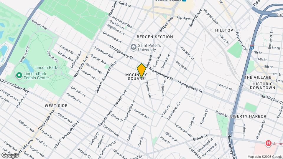 264 Fairmount Ave Map and Location Details