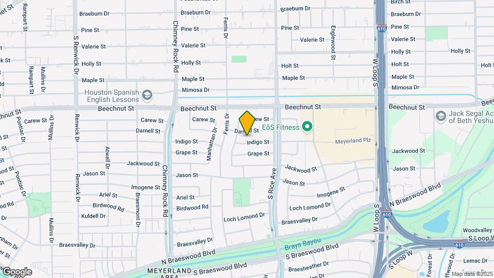 5134 Indigo St Map and Location Details