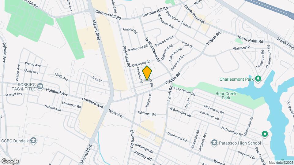 414 Westfield Rd Map and Location Details