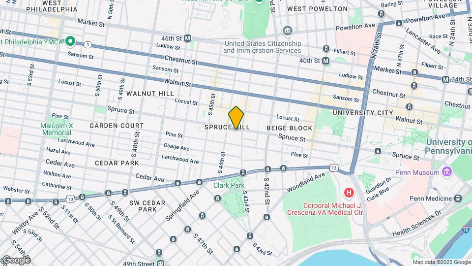 4310 Spruce St Mapa y Detalles de la Ubicación