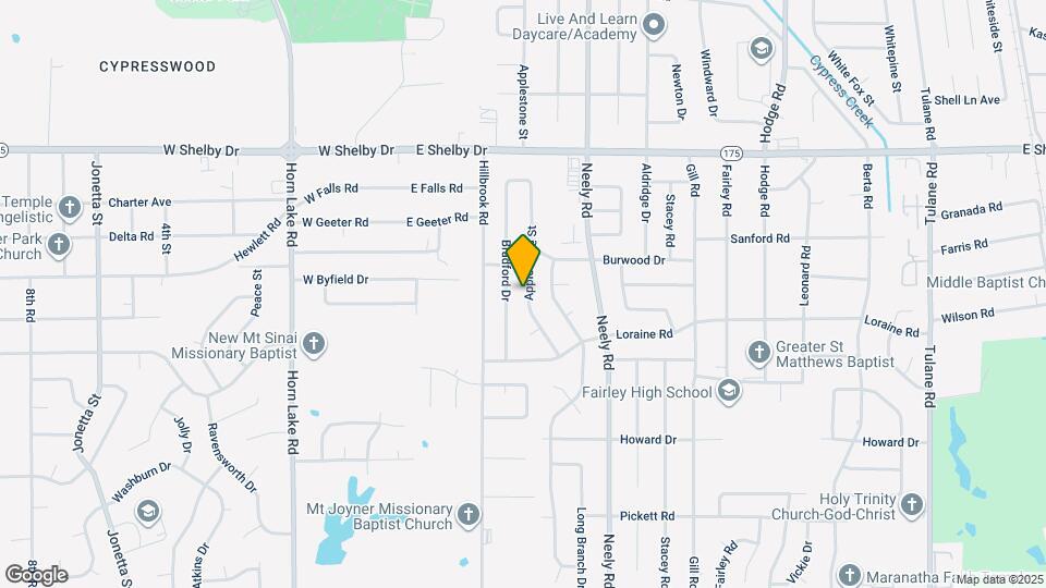 4839 Applestone St Map and Location Details