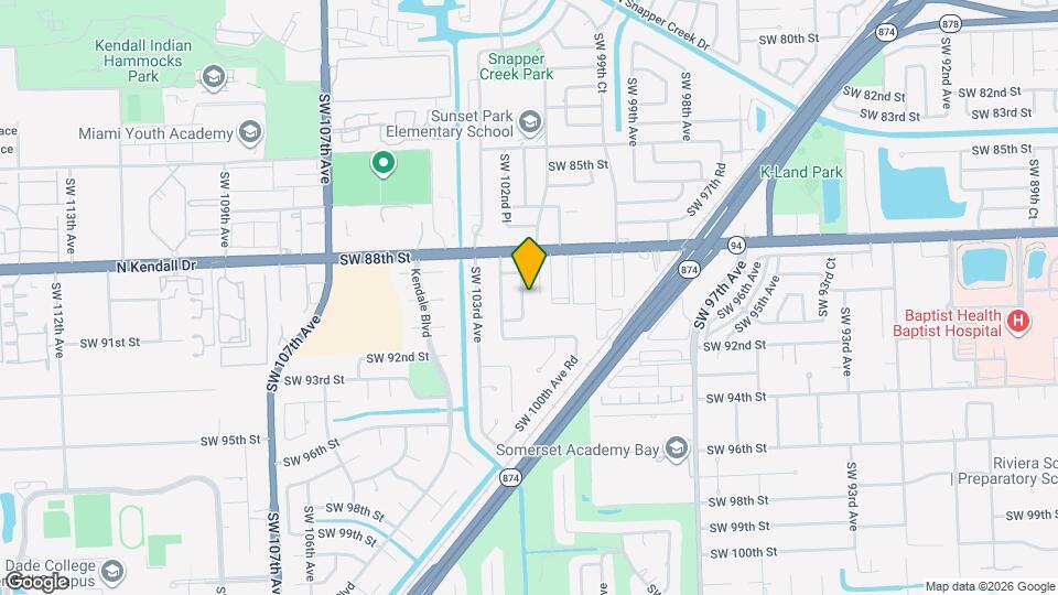 9005 SW 102nd Ct Map and Location Details