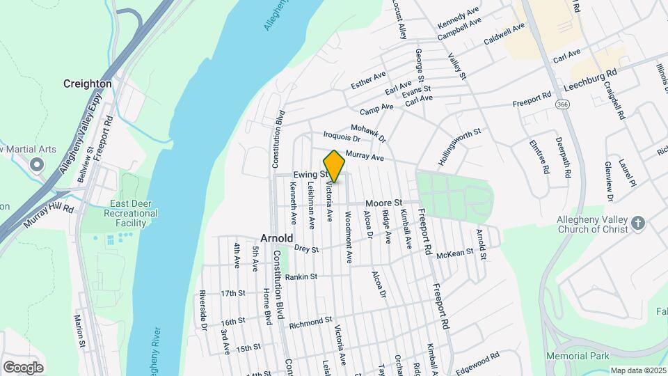 2016 Victoria Ave Map and Location Details