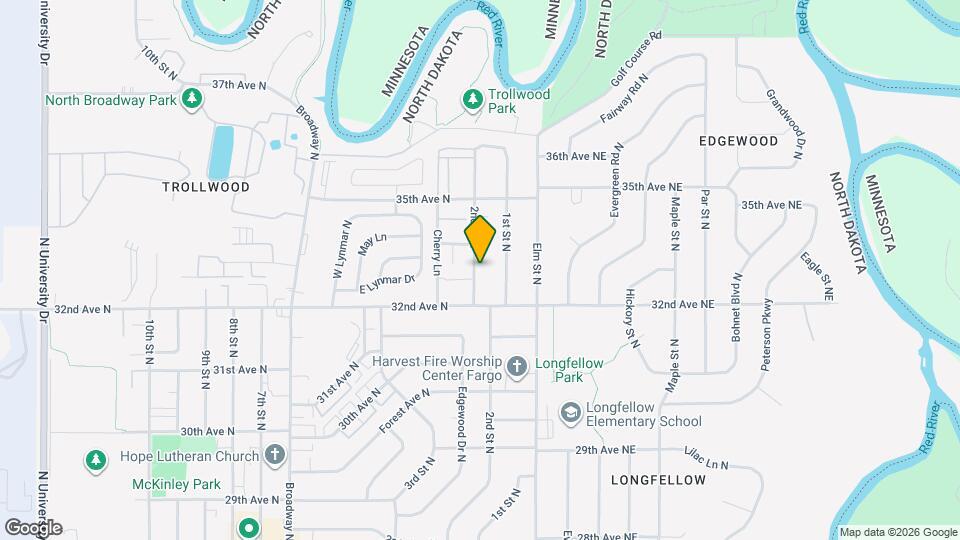 3223 2nd St N Mapa y Detalles de la Ubicación