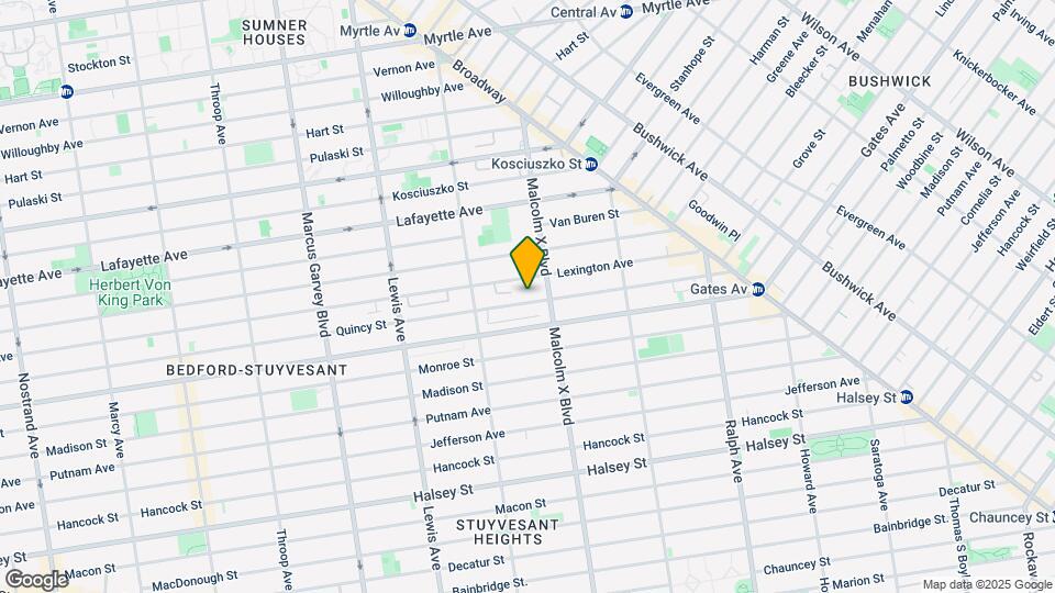 691 Quincy St Brooklyn NY 11221 Map and Location Details