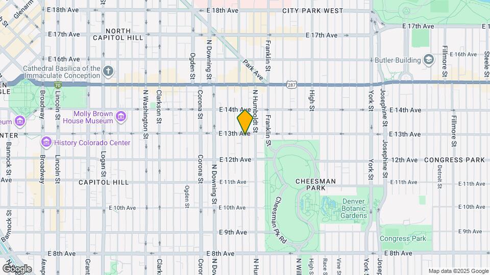 1280 Lafayette Map and Location Details