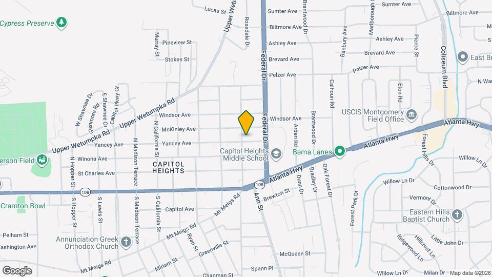 2305 Yancey Ave Map and Location Details