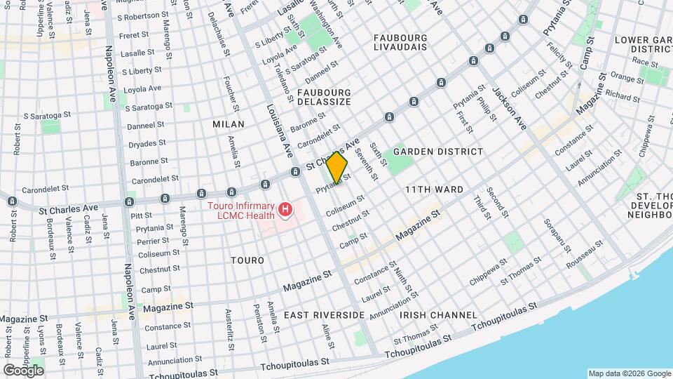 1440 Pleasant St Map and Location Details