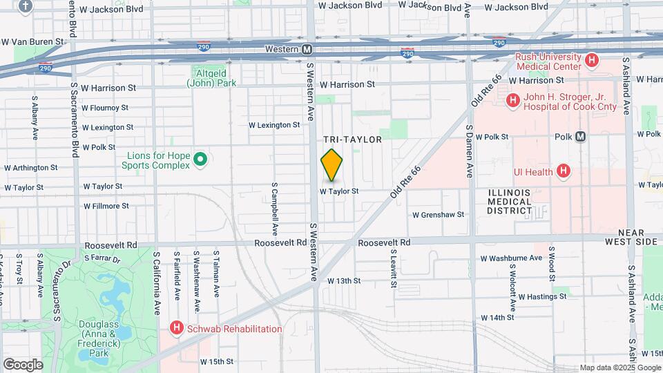 2334 W Taylor St Mapa y Detalles de la Ubicación