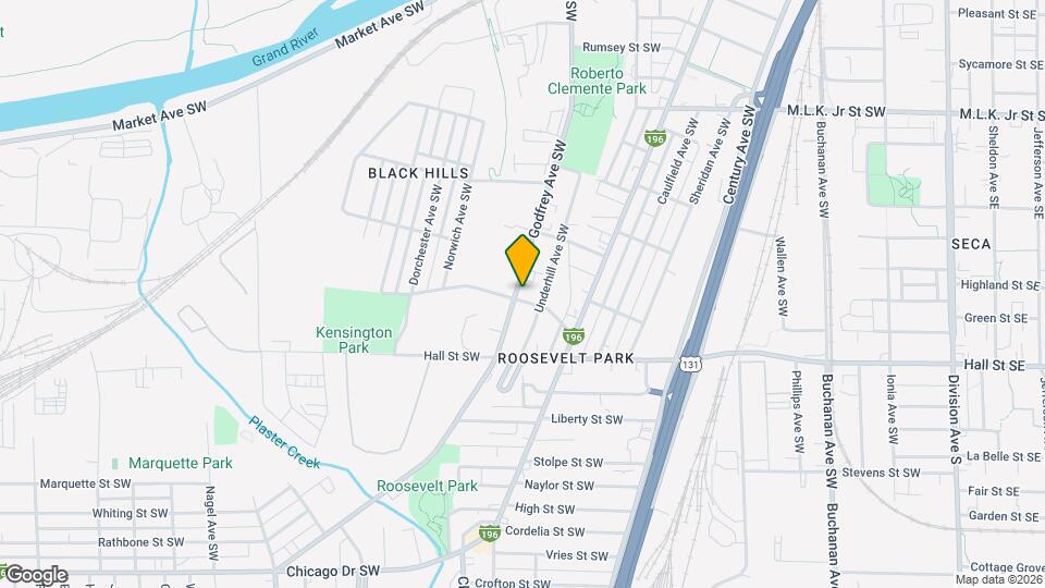 1068 Godfrey Ave SW Map and Location Details