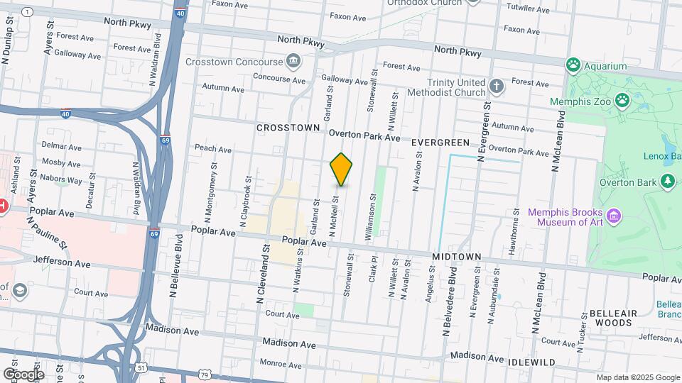 280 N McNeil St Map and Location Details