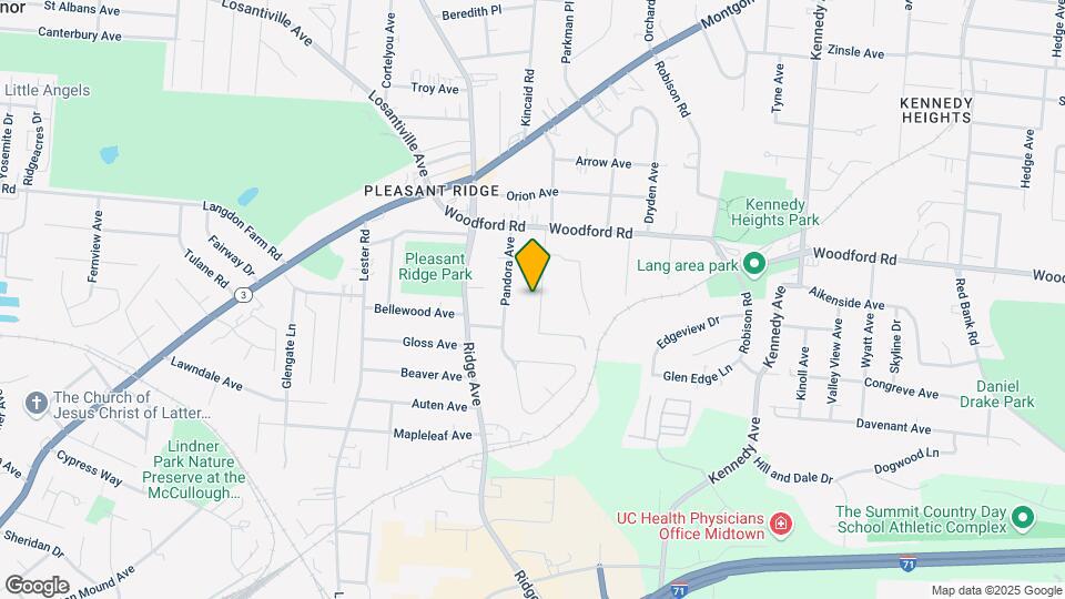 5831 Woodmont Ave, Unit 4 Map and Location Details