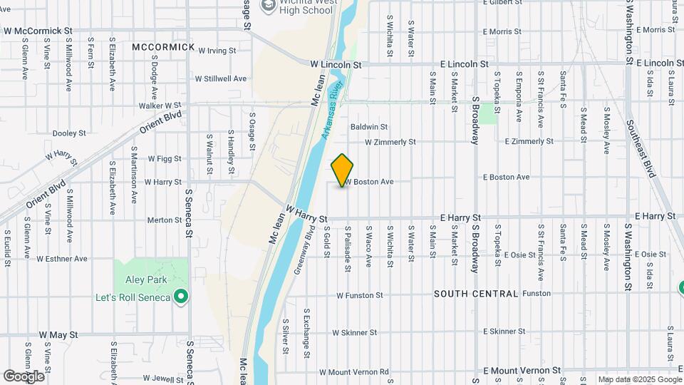 1515 S Palisade St Map and Location Details